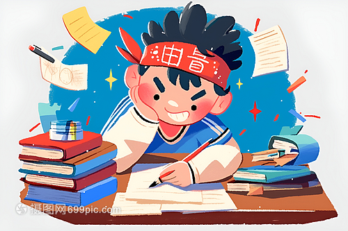 勤学的少年