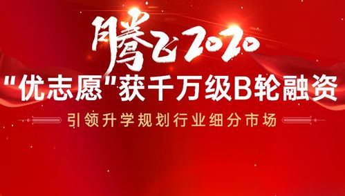 高考志愿填报大数据平台 优志愿 获千万级b轮融资引领升学规划细分市场